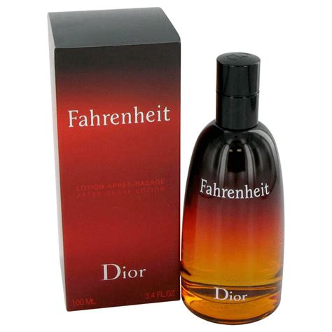 fahrenheit aftershave for men.